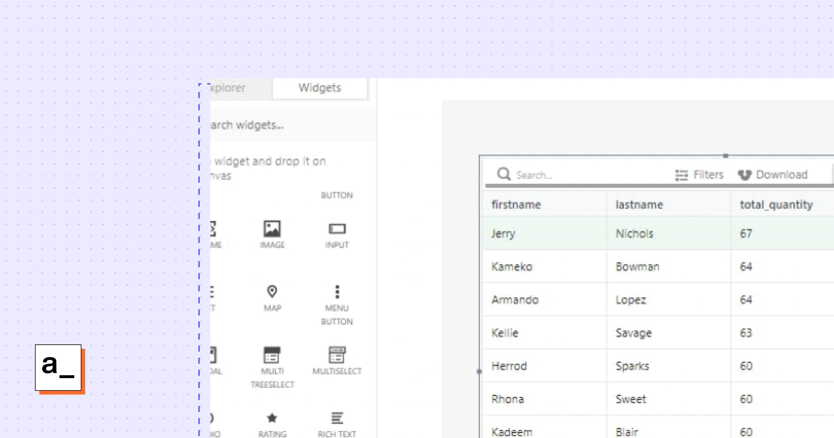 Build an Admin Panel with Redshift