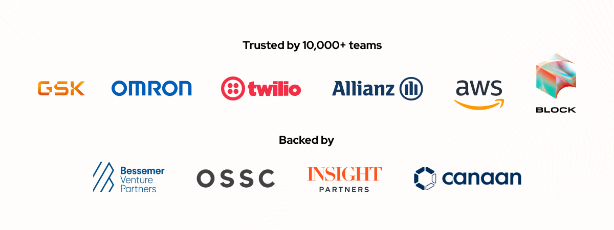 Image showing some of the teams that trust Appsmith.