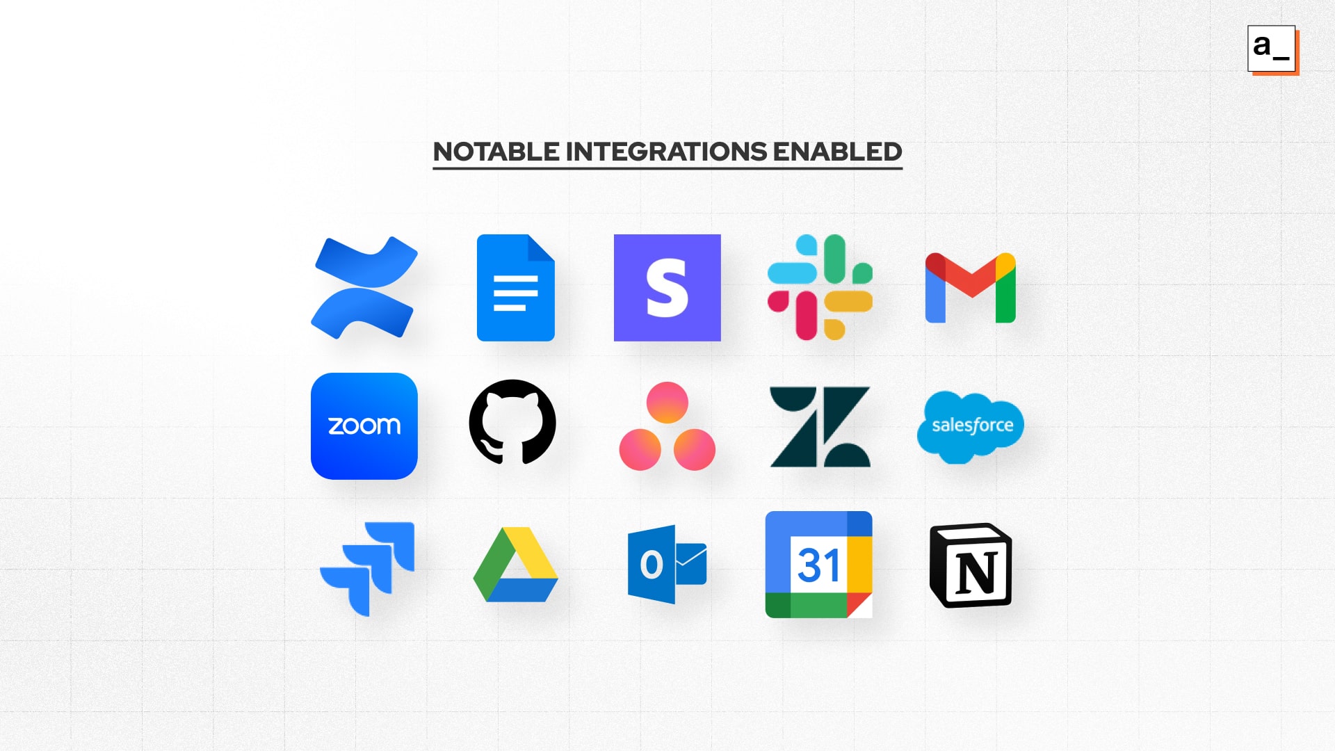 A screenshot of the Appsmith user interface showing the volume of integrations available.