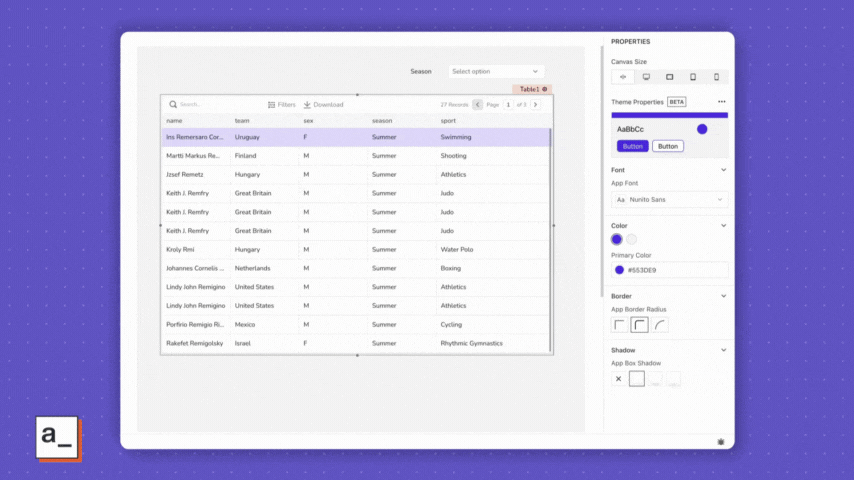Our app now has two simple filters.