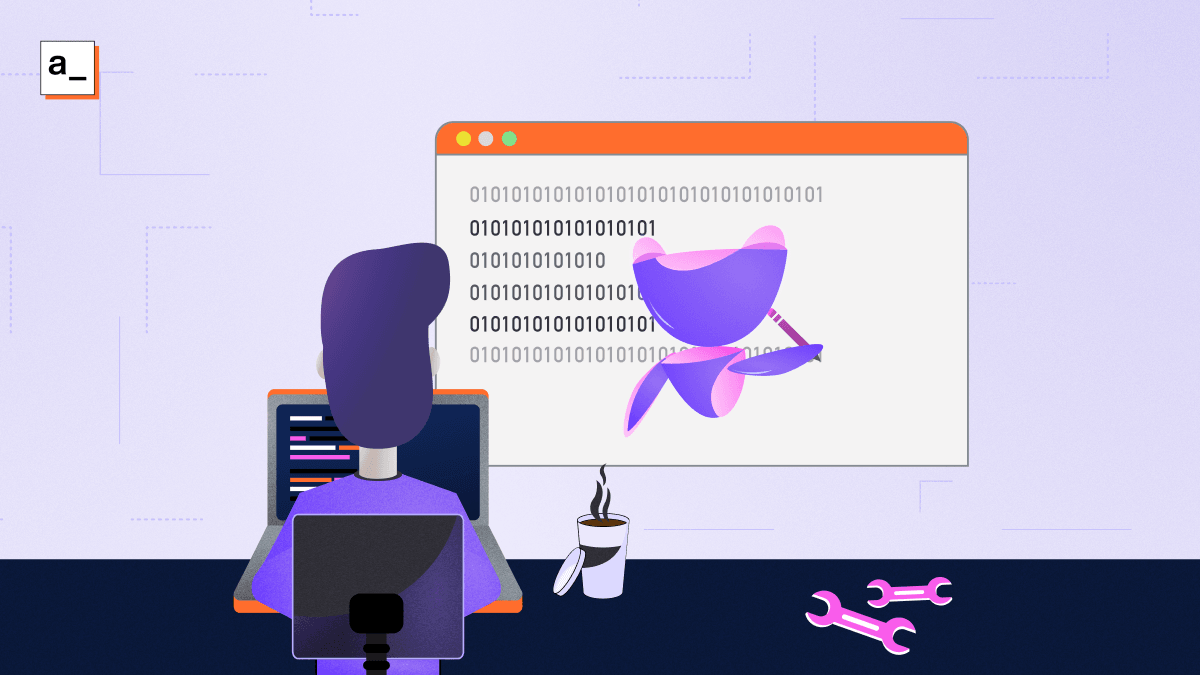 Diagram showing AI copilot helping users program more effectively.