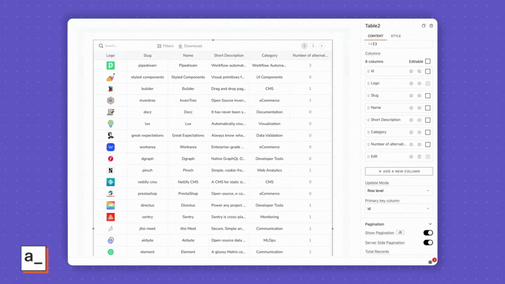 We move Name, Description, and Logo to show-up first. Easy-peasy ✌️.